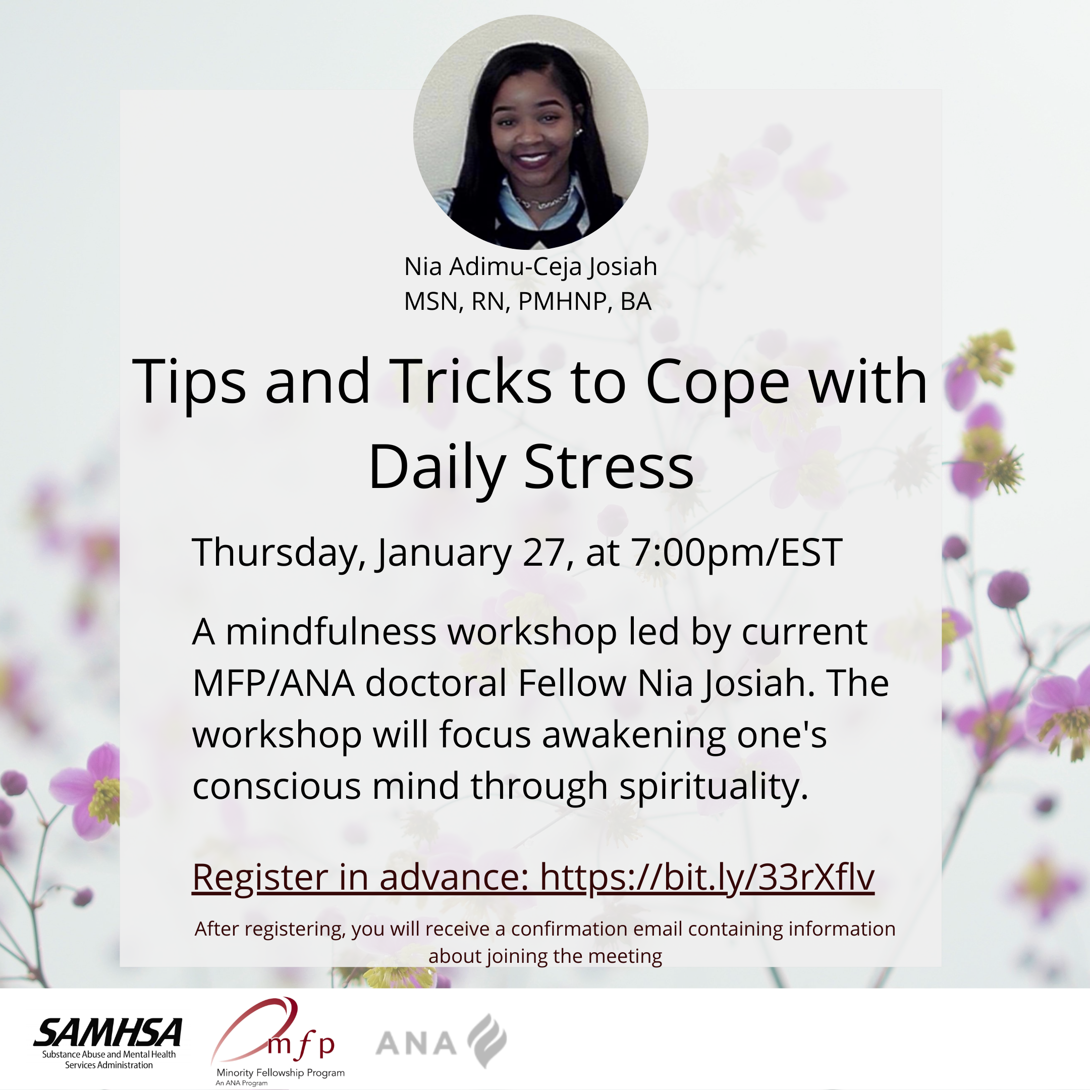 Nia Joseph - Tips and Tricks to Cope with Daily Stress
