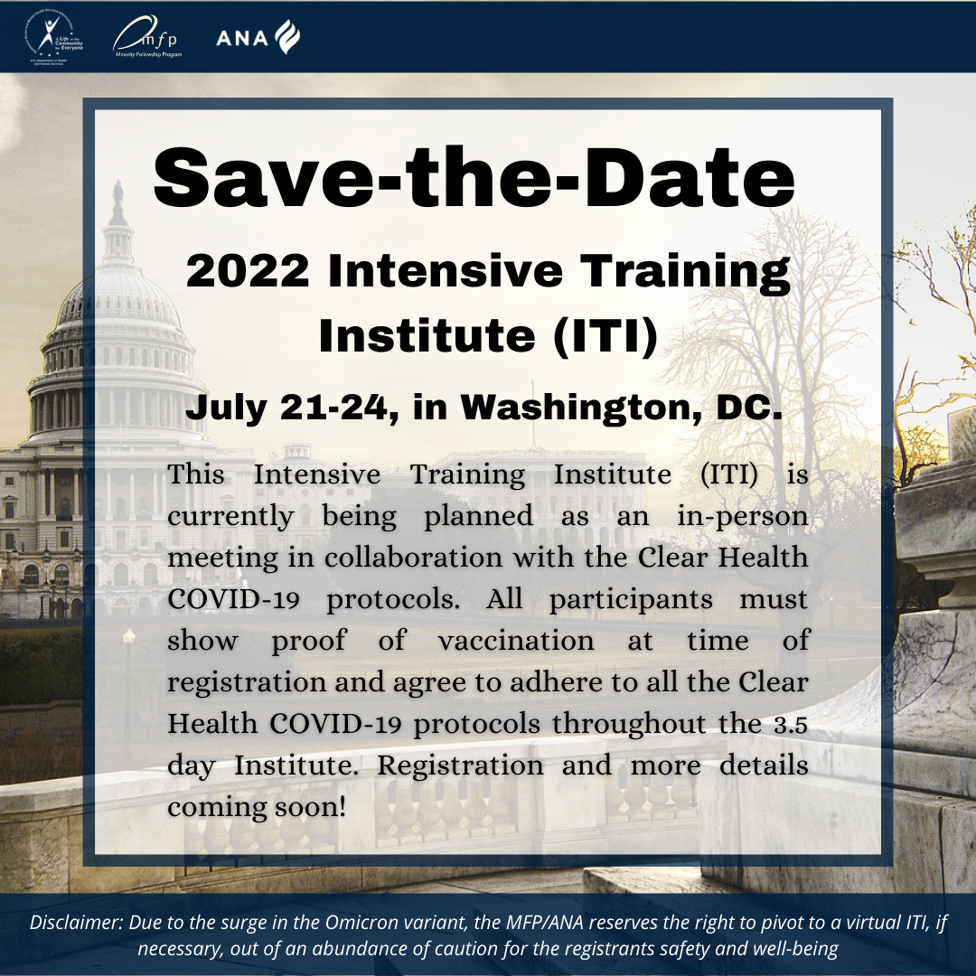 Save the date ITI 2022